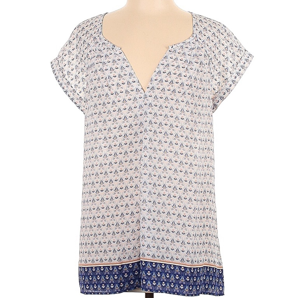 Max Studio Short Sleeve Blouse